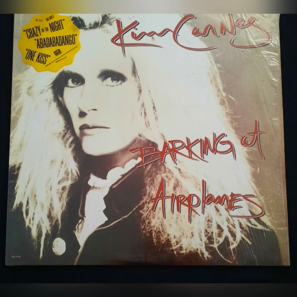 Kim Carnes- Barking At Airplanes, Vinyl LP 1985